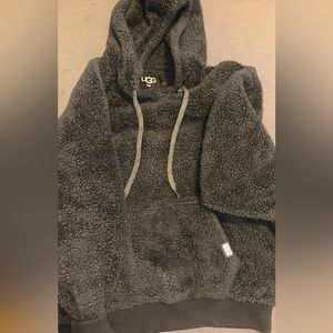 Used UGG Sherpa fleece hoodie